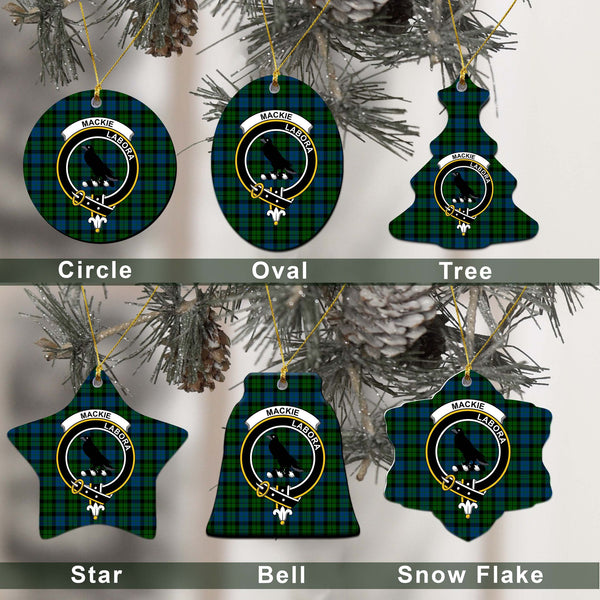 MacKie Tartan Classic Ceramic Ornament Ver2