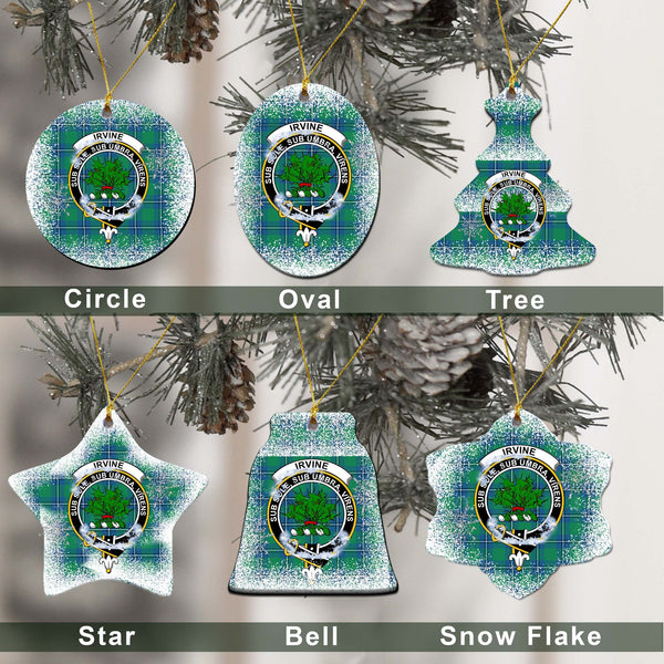 Irvine Tartan Classic Ceramic Ornament