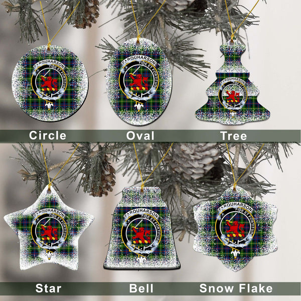 Farquharson Tartan Classic Ceramic Ornament