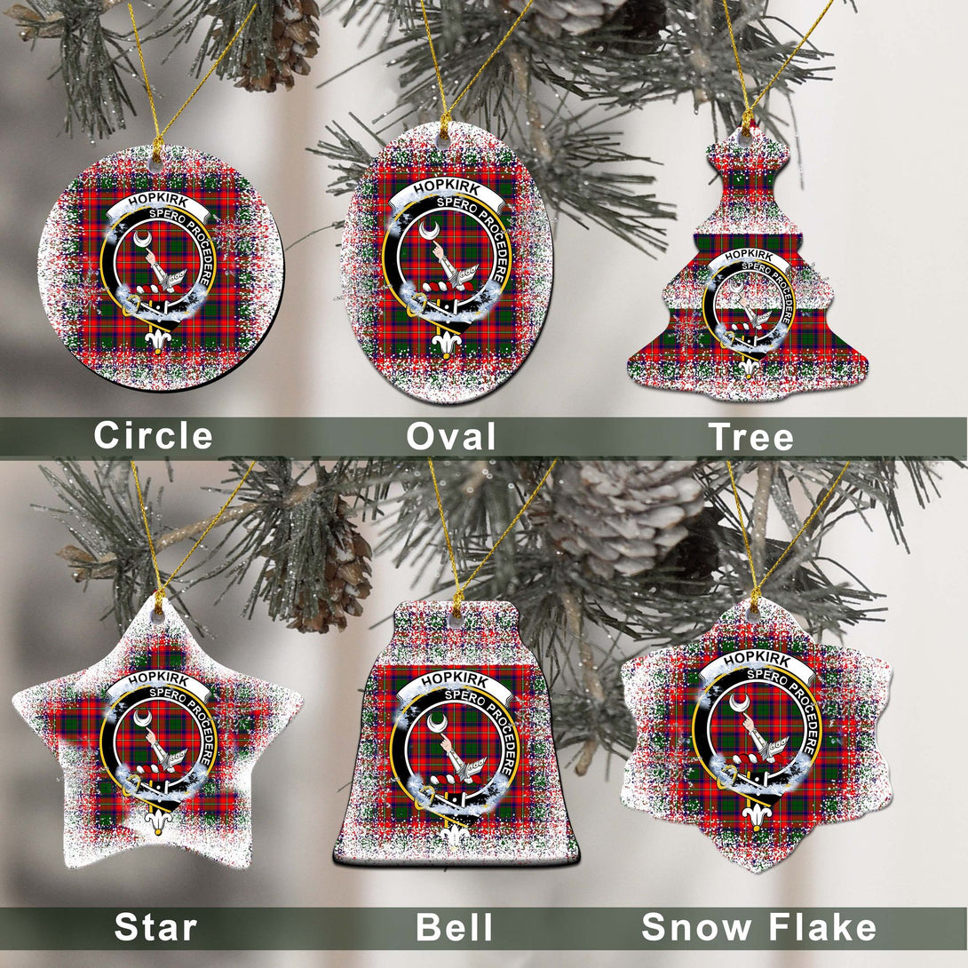 Hopkirk Tartan Classic Ceramic Ornament