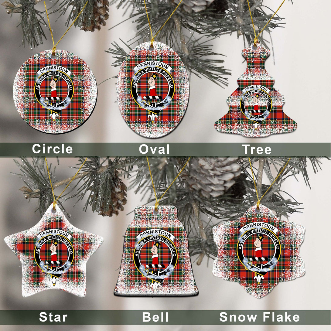 Dennistoun Tartan Classic Ceramic Ornament