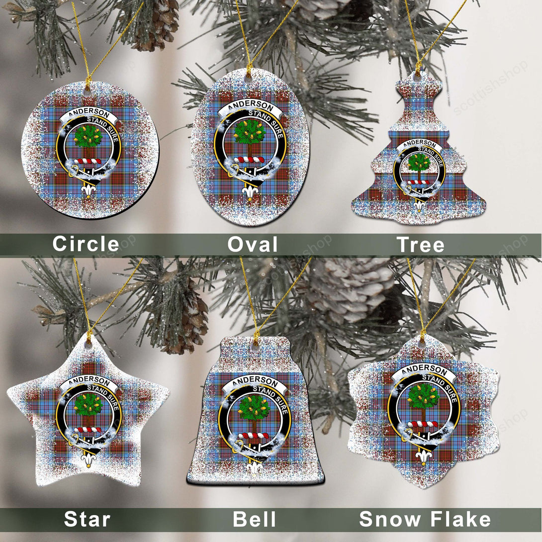 Anderson Tartan Classic Ceramic Ornament