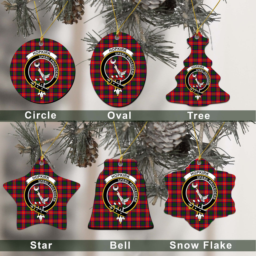 Hopkirk Tartan Classic Ceramic Ornament Ver2