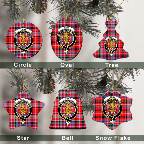 Udny Tartan Classic Ceramic Ornament Ver2