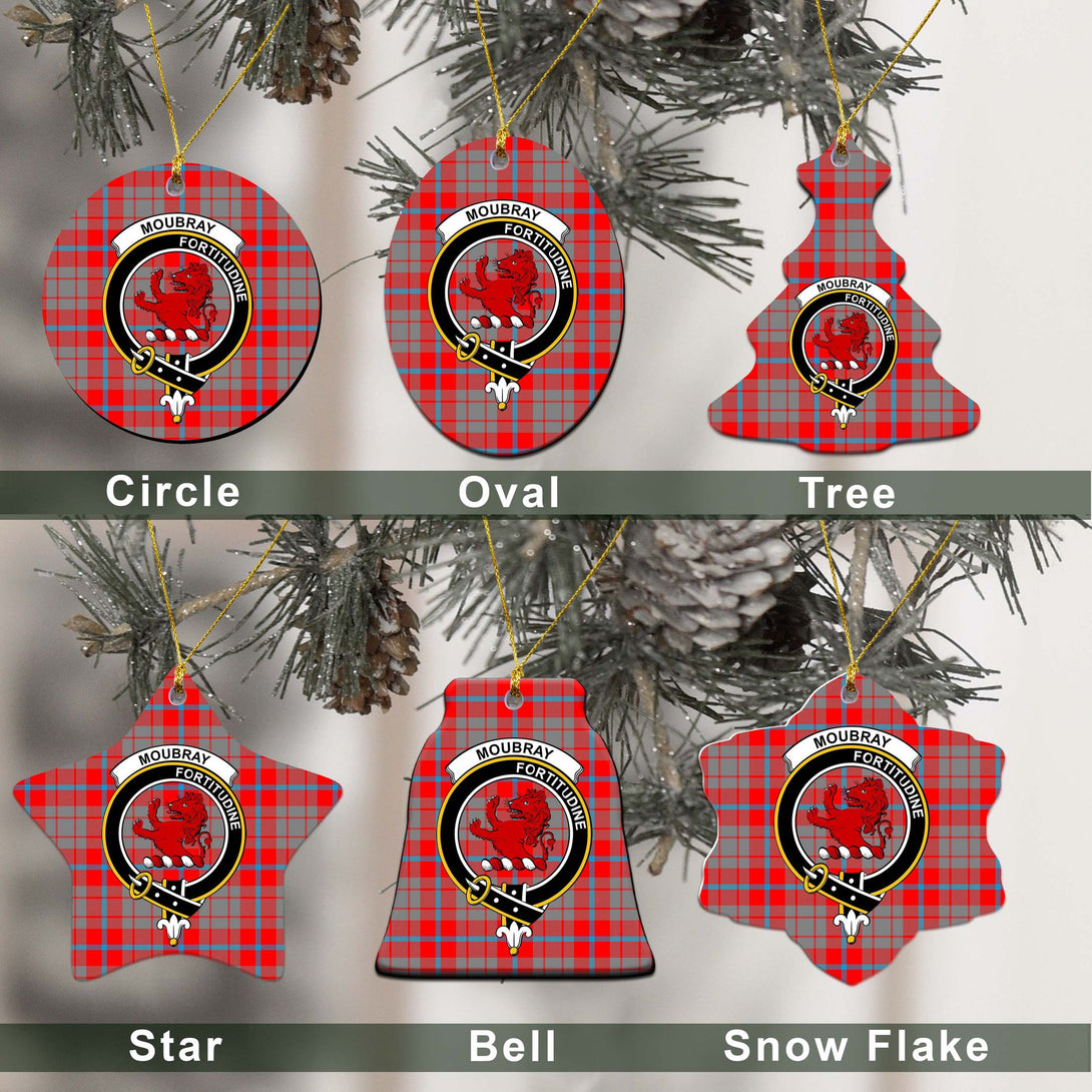 Moubray Tartan Classic Ceramic Ornament Ver2