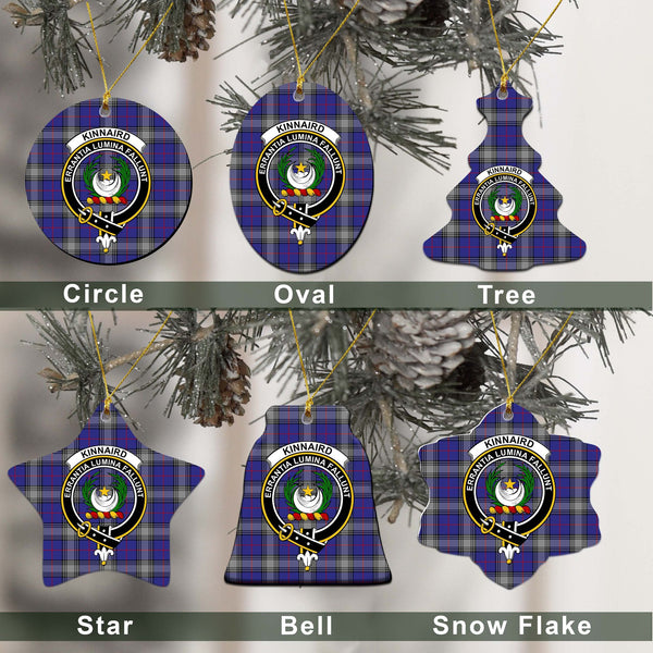 Kinnaird Tartan Classic Ceramic Ornament Ver2