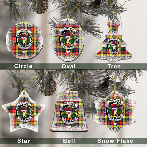 Buchanan Tartan Classic Ceramic Ornament