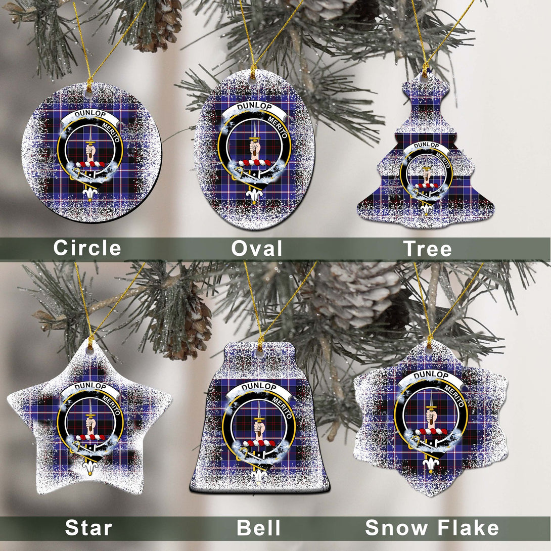 Dunlop Tartan Classic Ceramic Ornament