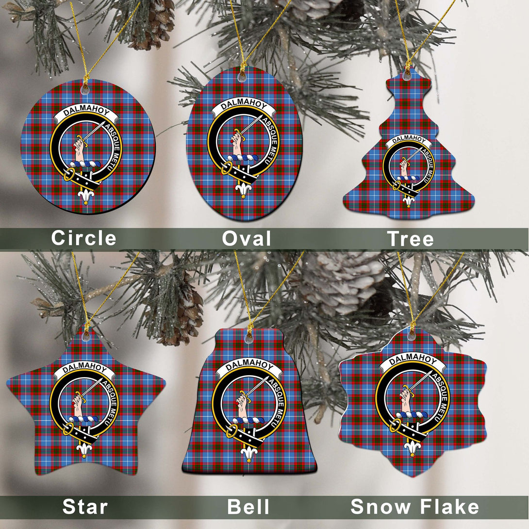 Dalmahoy Tartan Classic Ceramic Ornament Ver2