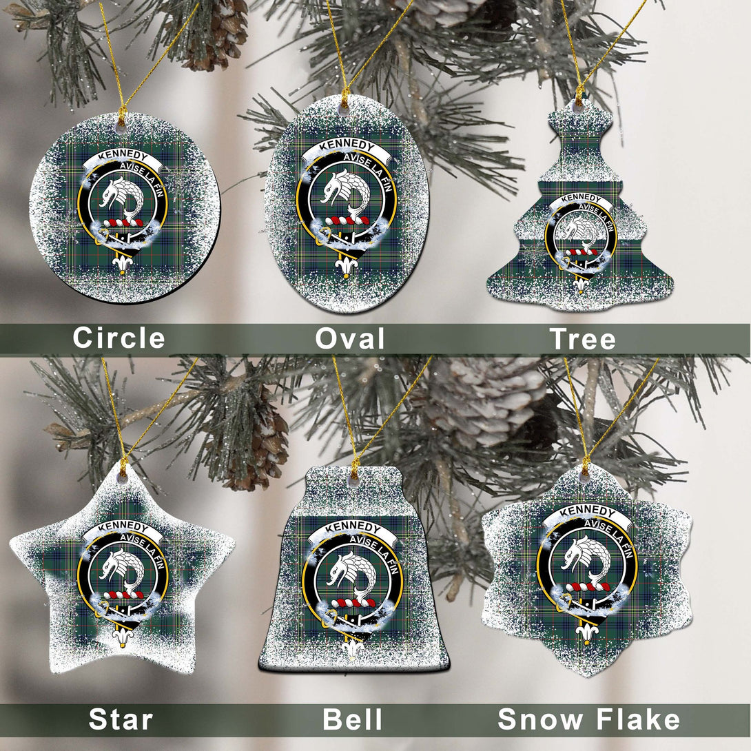 Kennedy Tartan Classic Ceramic Ornament