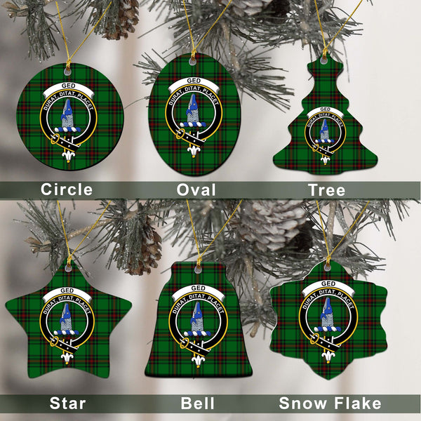 Ged Tartan Classic Ceramic Ornament Ver2