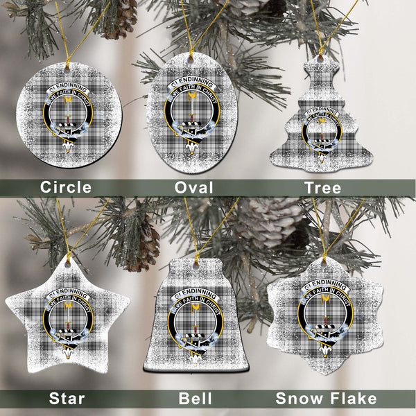 Glendinning Tartan Classic Ceramic Ornament