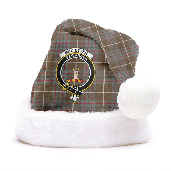 MacIntyre Hunting Weathered Clan Tartan Classic Crest Christmas Hat