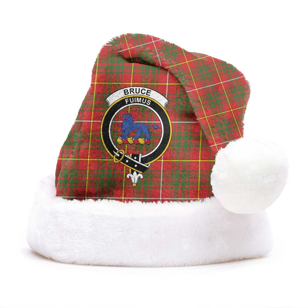 Bruce Modern Clan Tartan Classic Crest Christmas Hat