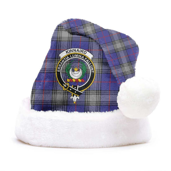 Kinnaird Clan Tartan Classic Crest Christmas Hat