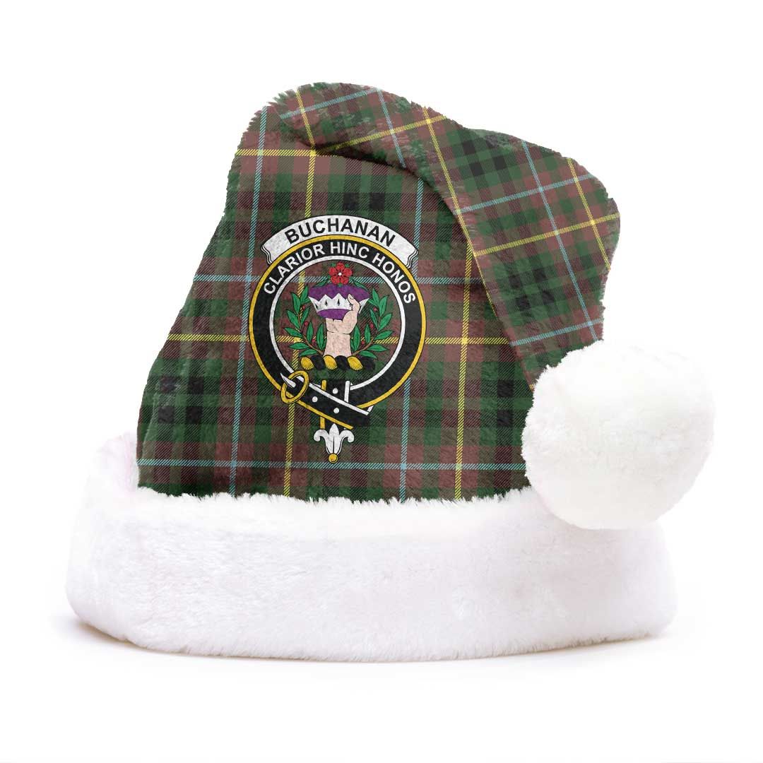 Buchanan Hunting Clan Tartan Classic Crest Christmas Hat