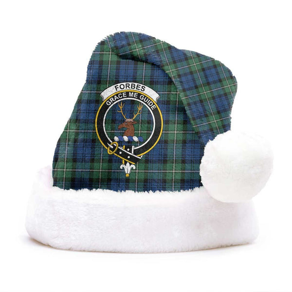 Forbes Ancient Clan Tartan Classic Crest Christmas Hat