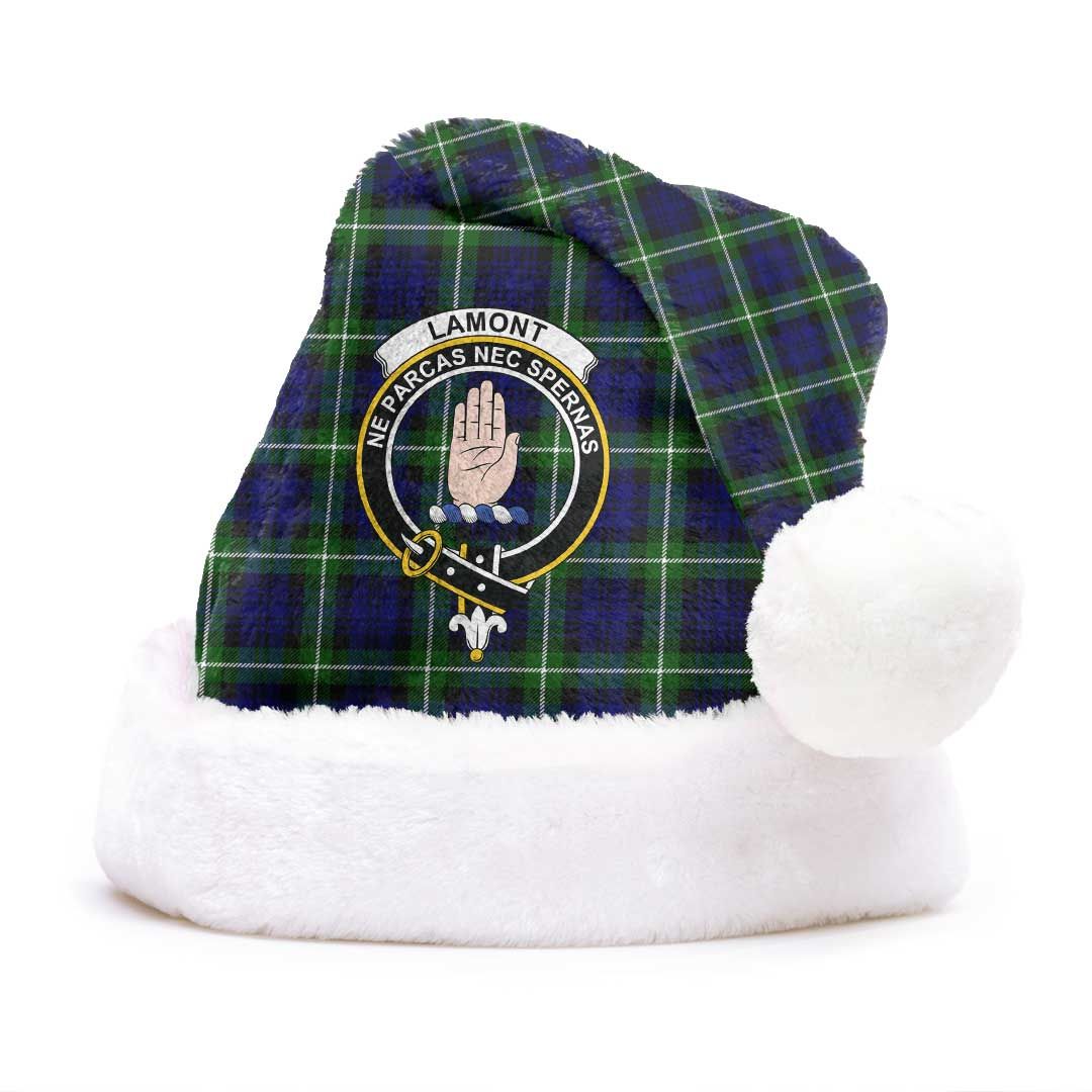 Lamont Modern Clan Tartan Classic Crest Christmas Hat