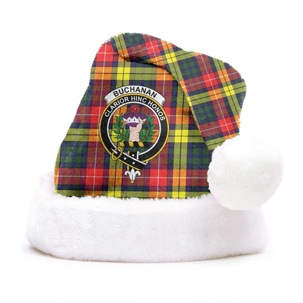 Buchanan Modern Clan Tartan Classic Crest Christmas Hat