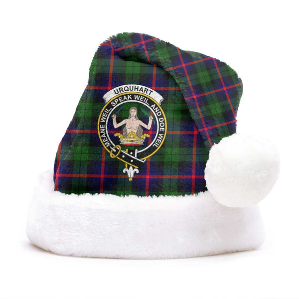 Urquhart Modern Clan Tartan Classic Crest Christmas Hat