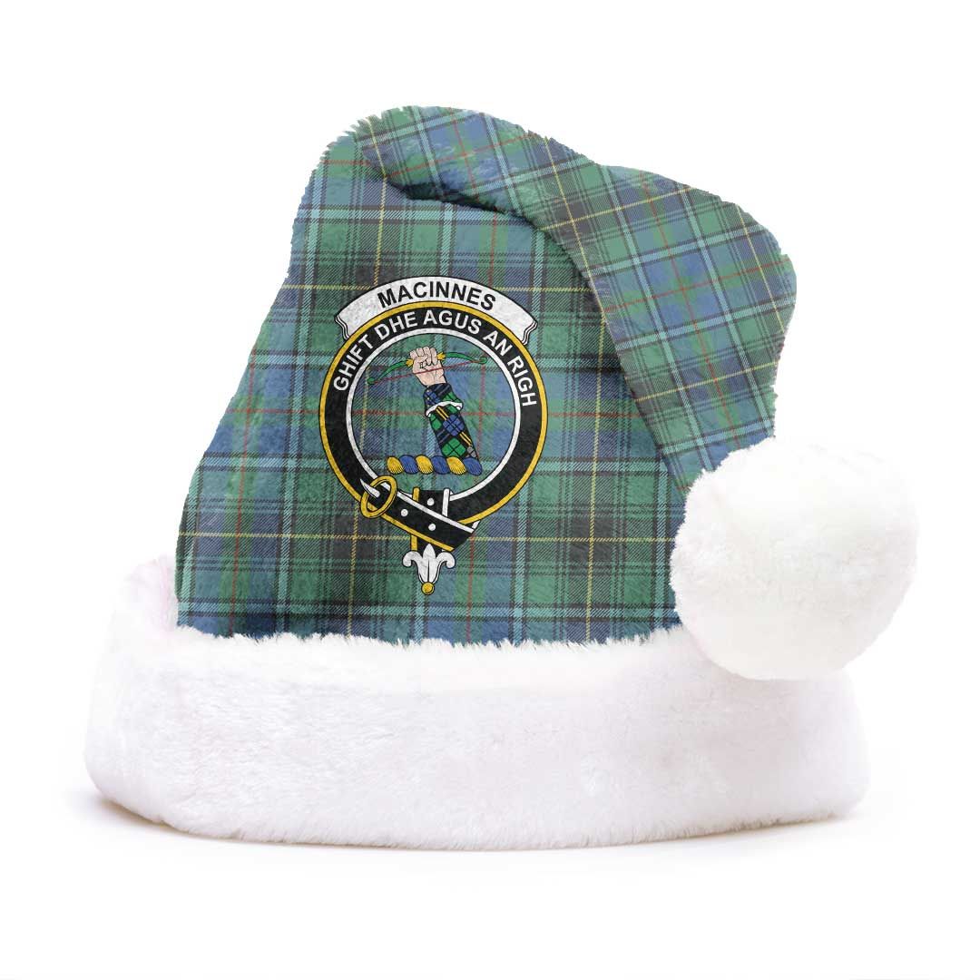 MacInnes Ancient Clan Tartan Classic Crest Christmas Hat