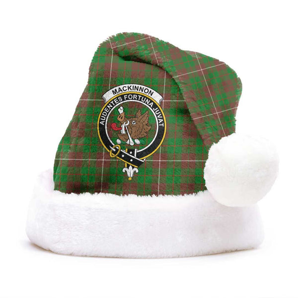 MacKinnon Hunting Modern Clan Tartan Classic Crest Christmas Hat