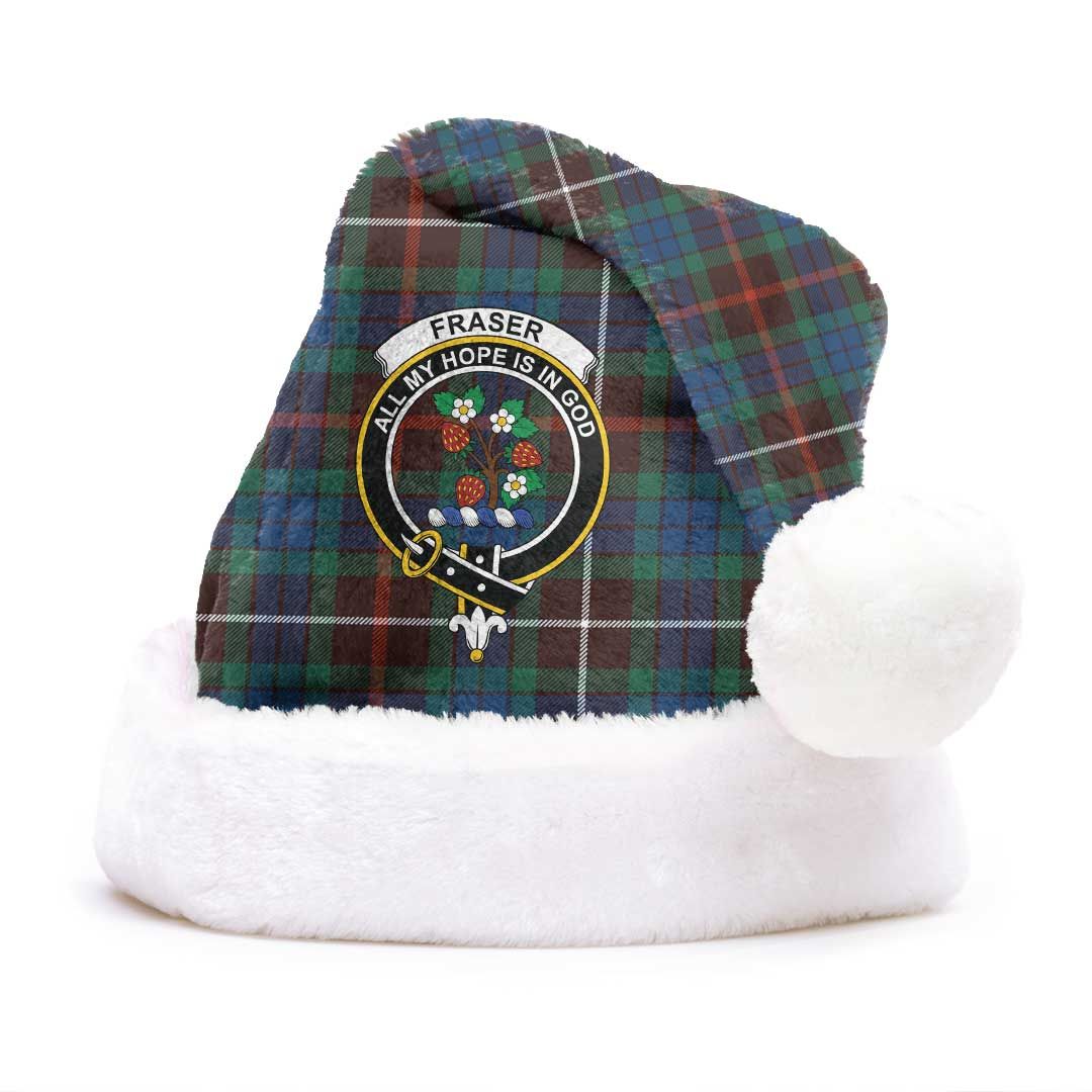 Fraser Hunting Ancient Clan Tartan Classic Crest Christmas Hat