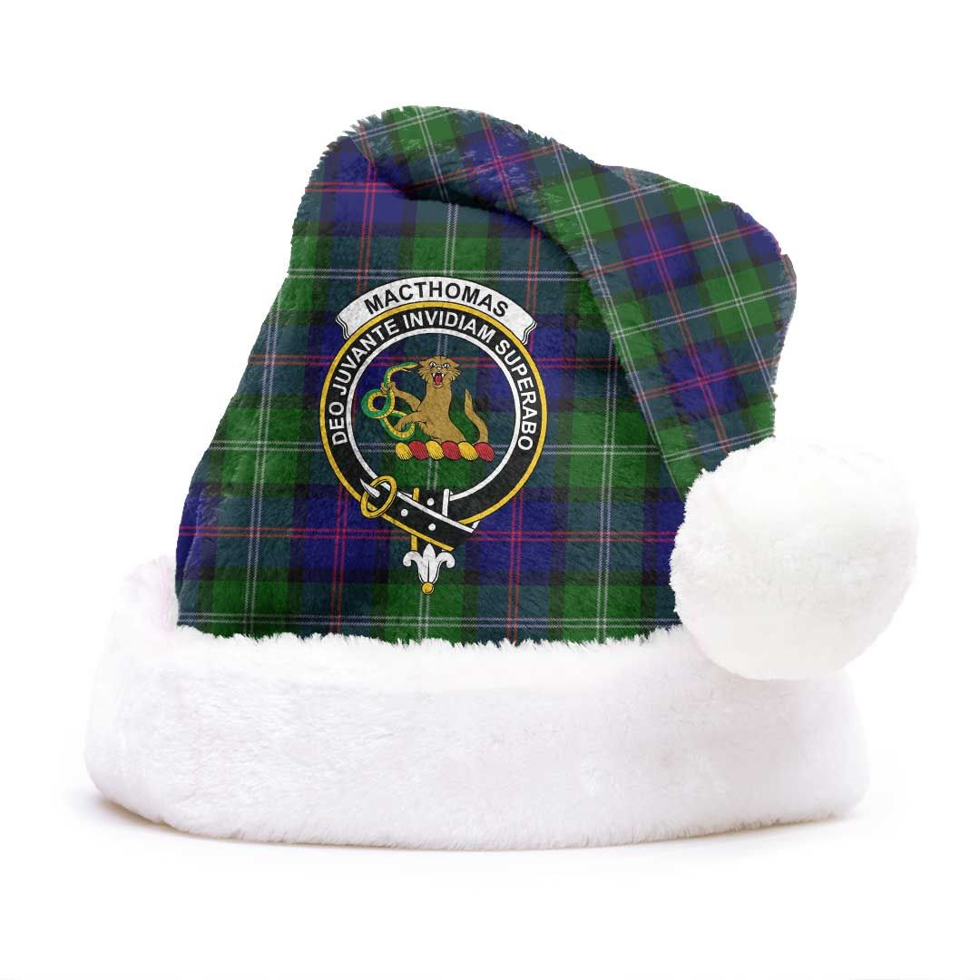 MacThomas Modern Clan Tartan Classic Crest Christmas Hat