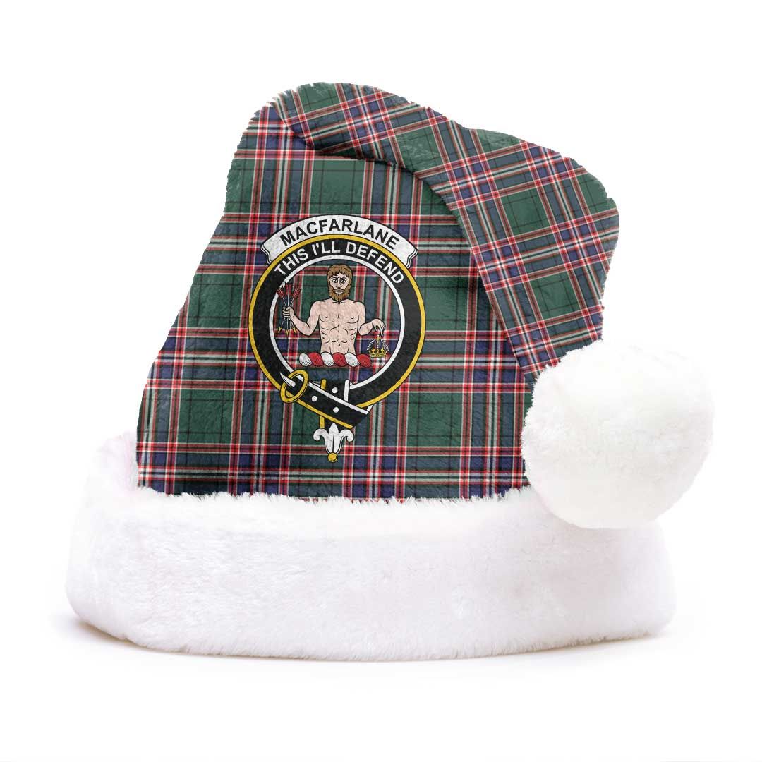 MacFarlane Hunting Modern Clan Tartan Classic Crest Christmas Hat