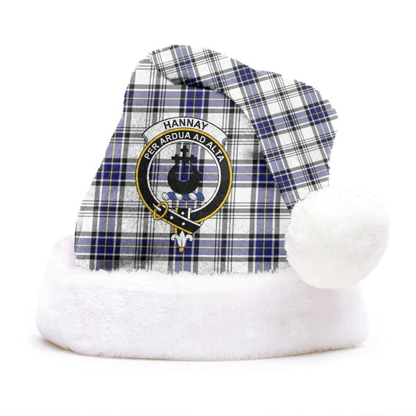 Hannay Modern Clan Tartan Classic Crest Christmas Hat