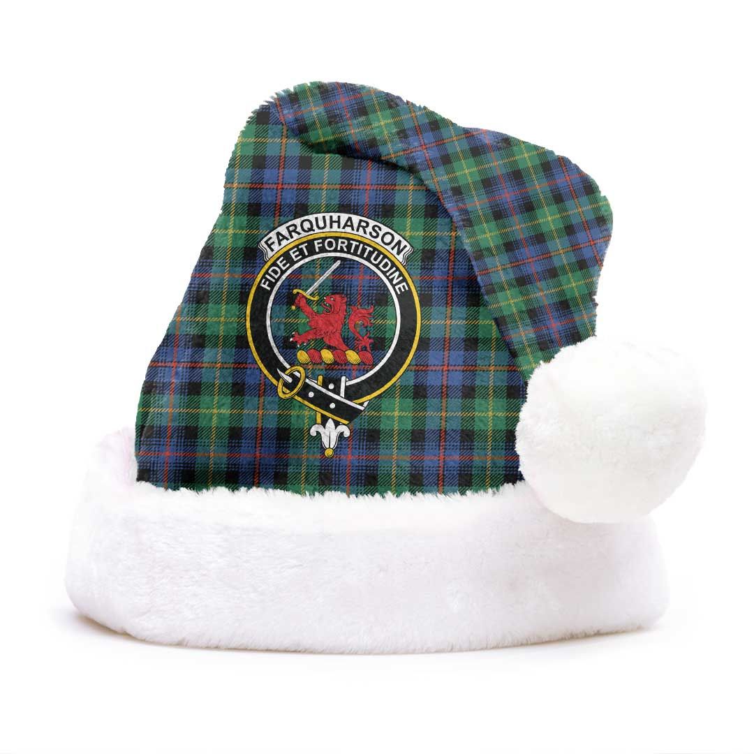 Farquharson Ancient Clan Tartan Classic Crest Christmas Hat