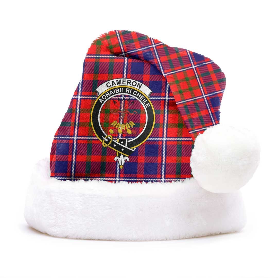 Cameron of Lochiel Modern Clan Tartan Classic Crest Christmas Hat