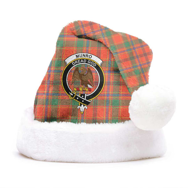 Munro Ancient Clan Tartan Classic Crest Christmas Hat