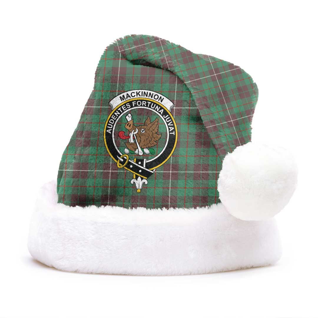 MacKinnon Hunting Ancient Clan Tartan Classic Crest Christmas Hat