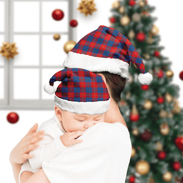 Galloway Red Tartan Classic Christmas Hat