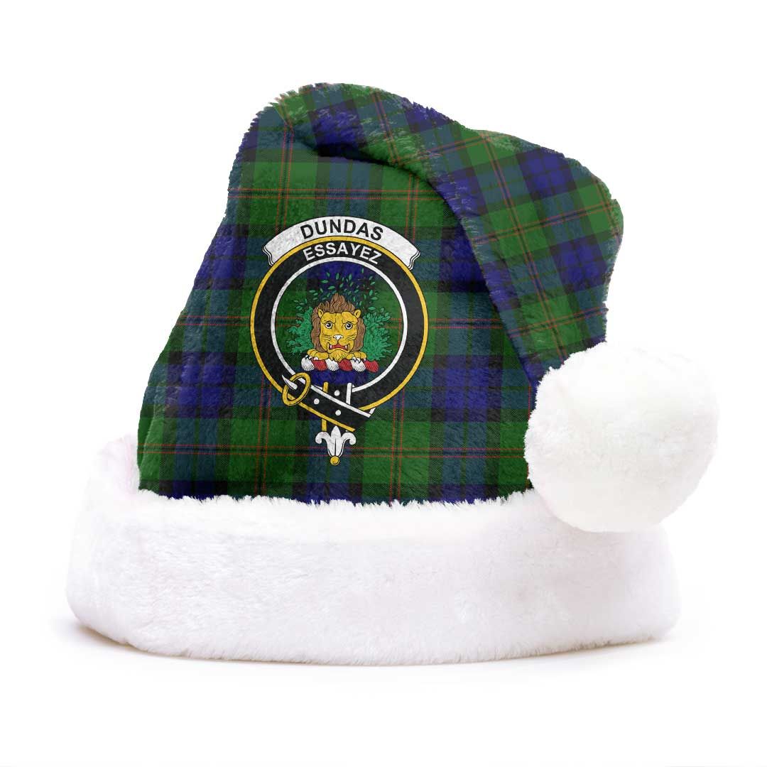 Dundas Modern 02 Clan Tartan Classic Crest Christmas Hat