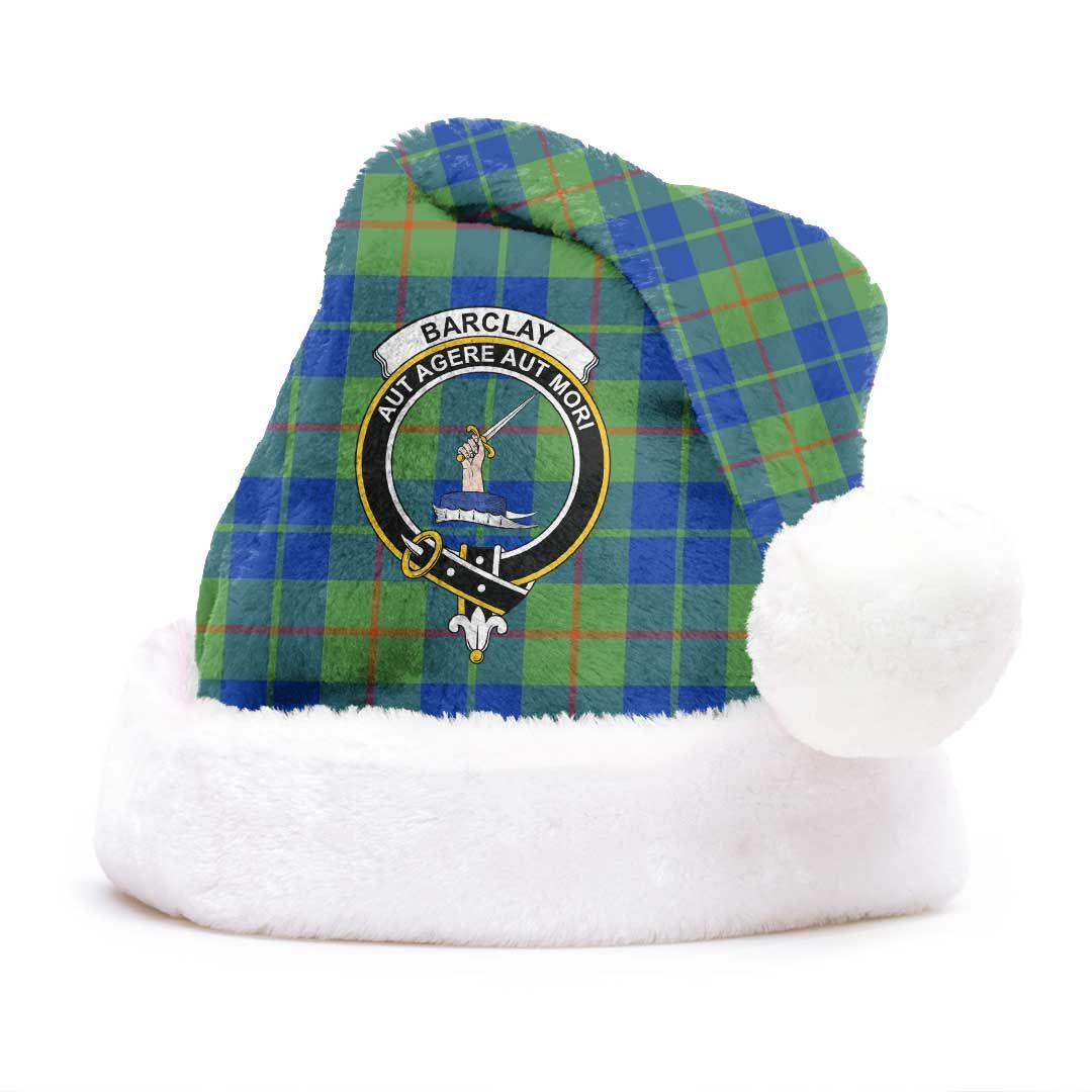 Barclay Hunting Ancient Clan Tartan Classic Crest Christmas Hat