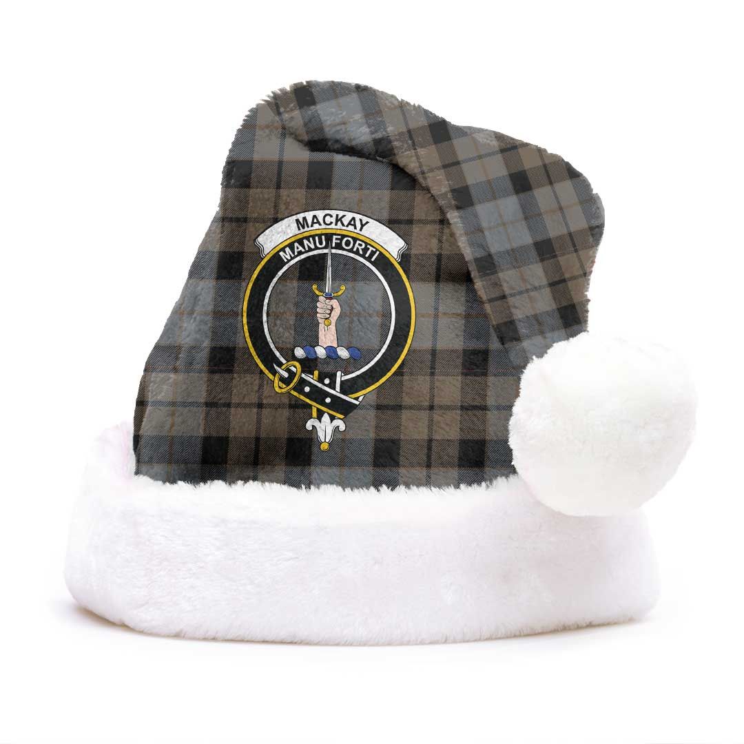 MacKay Weathered Clan Tartan Classic Crest Christmas Hat