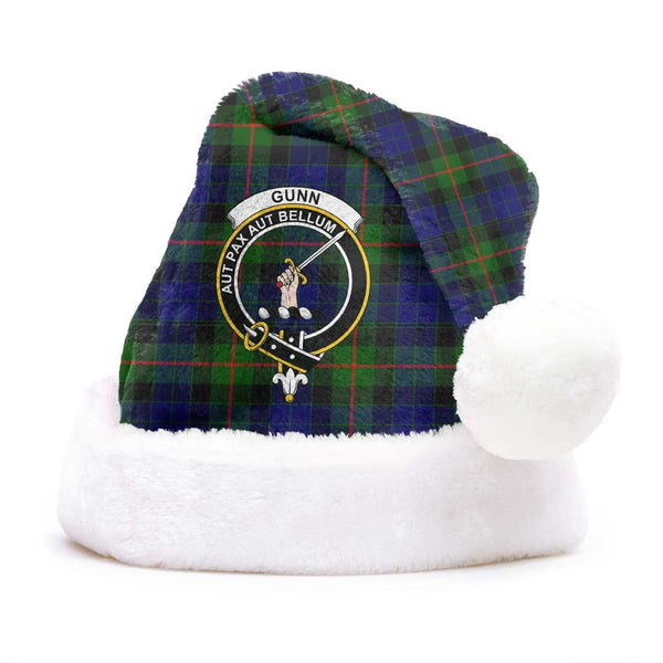 Gunn Modern Clan Tartan Classic Crest Christmas Hat