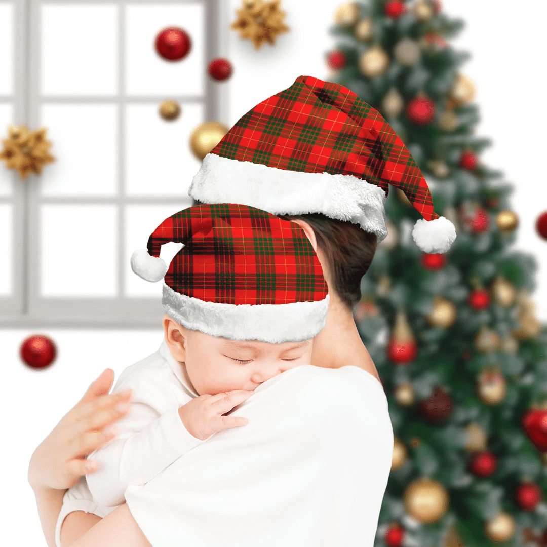 Cameron Modern Tartan Classic Christmas Hat