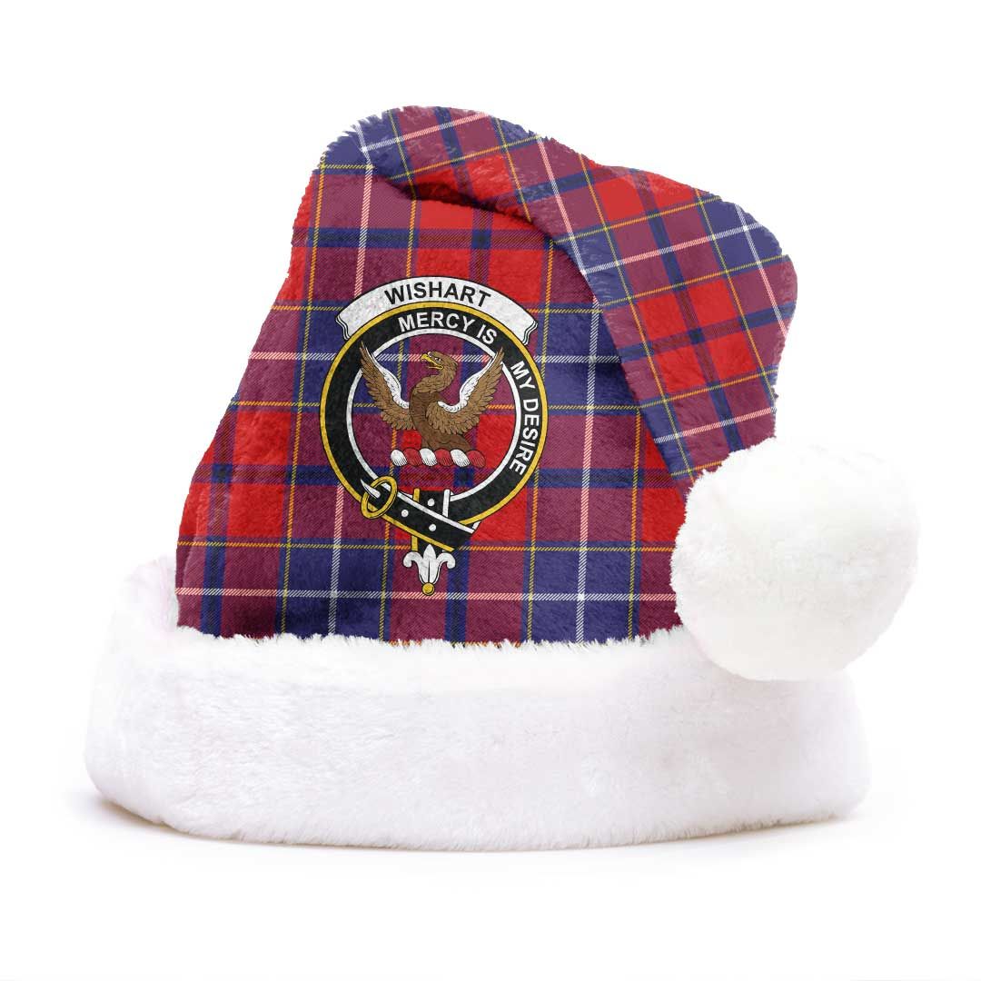 Wishart Dress Clan Tartan Classic Crest Christmas Hat