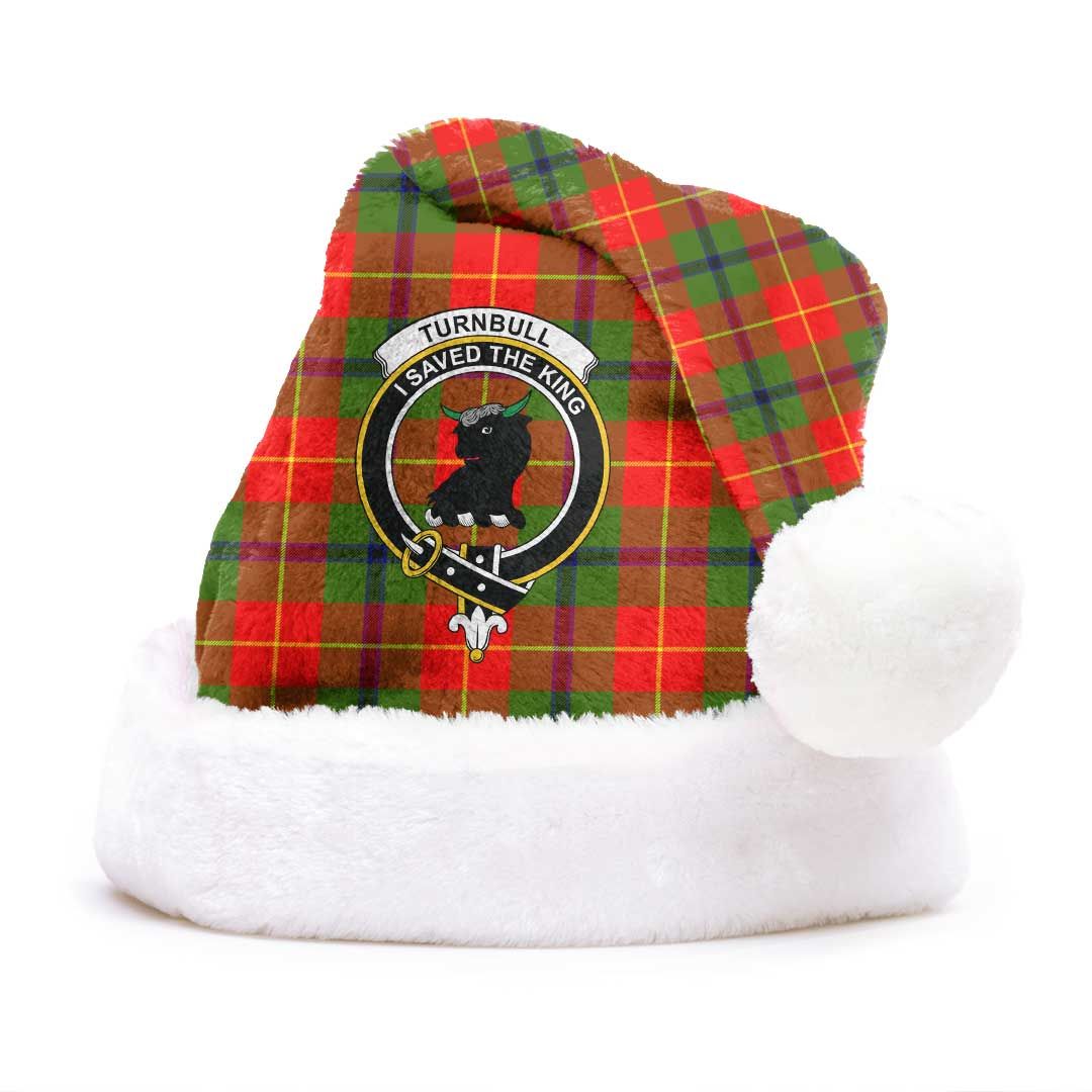 Turnbull Dress Clan Tartan Classic Crest Christmas Hat