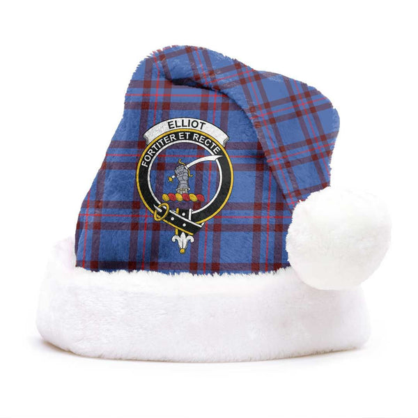 Elliot Modern Clan Tartan Classic Crest Christmas Hat