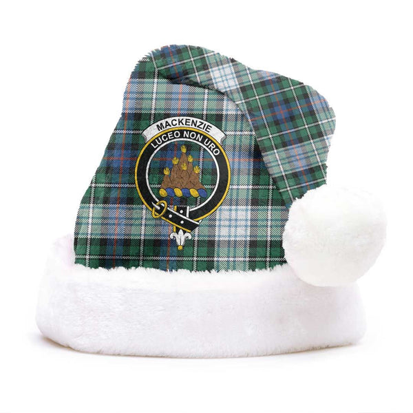 MacKenzie Dress Ancient Clan Tartan Classic Crest Christmas Hat