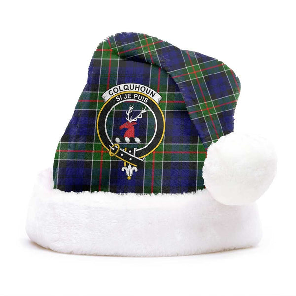 Colquhoun Modern Clan Tartan Classic Crest Christmas Hat