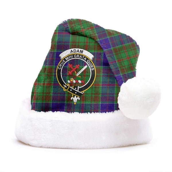 Adam Clan Tartan Classic Crest Christmas Hat