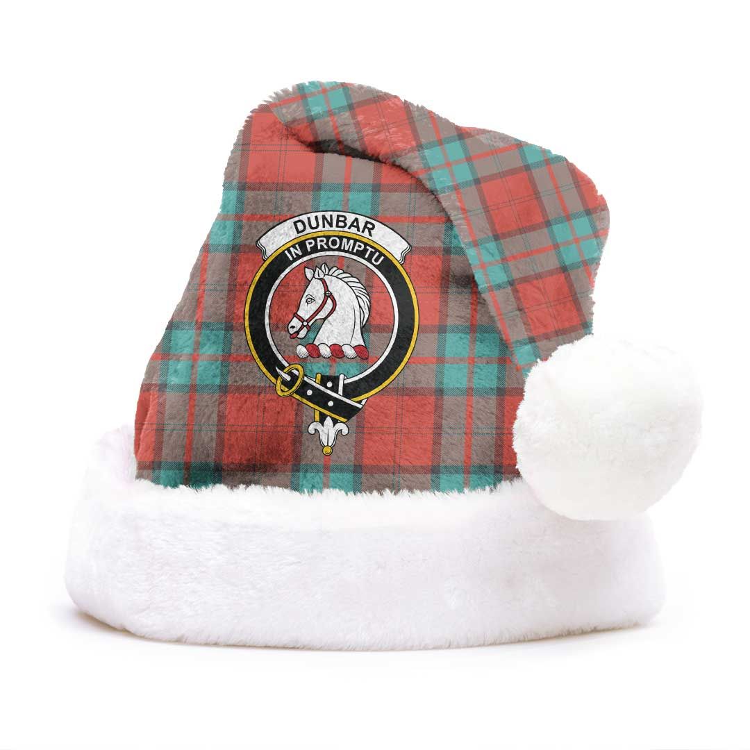 Dunbar Ancient Clan Tartan Classic Crest Christmas Hat