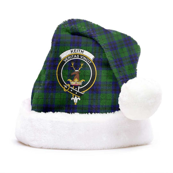 Keith Modern Clan Tartan Classic Crest Christmas Hat