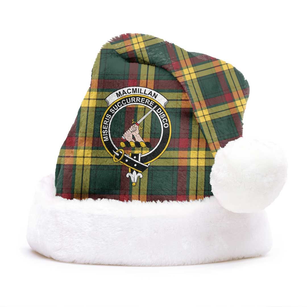 MacMillan Old Modern Clan Tartan Classic Crest Christmas Hat