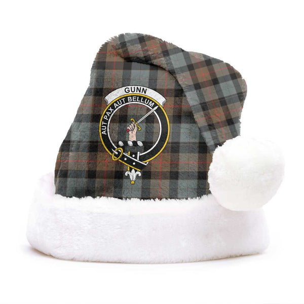 Gunn Weathered Clan Tartan Classic Crest Christmas Hat